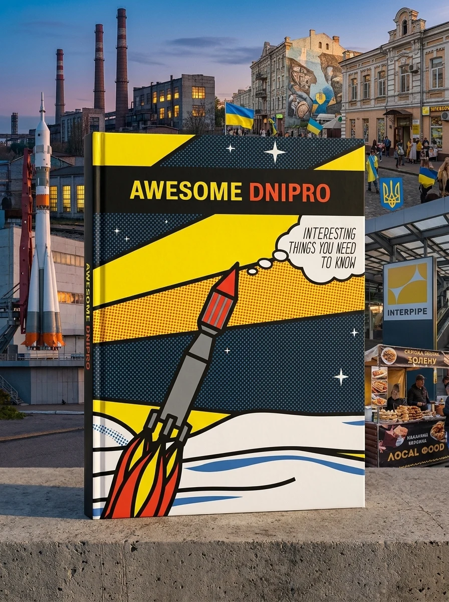 Awesome Dnipro — Нонфікшн-література іноземними мовами