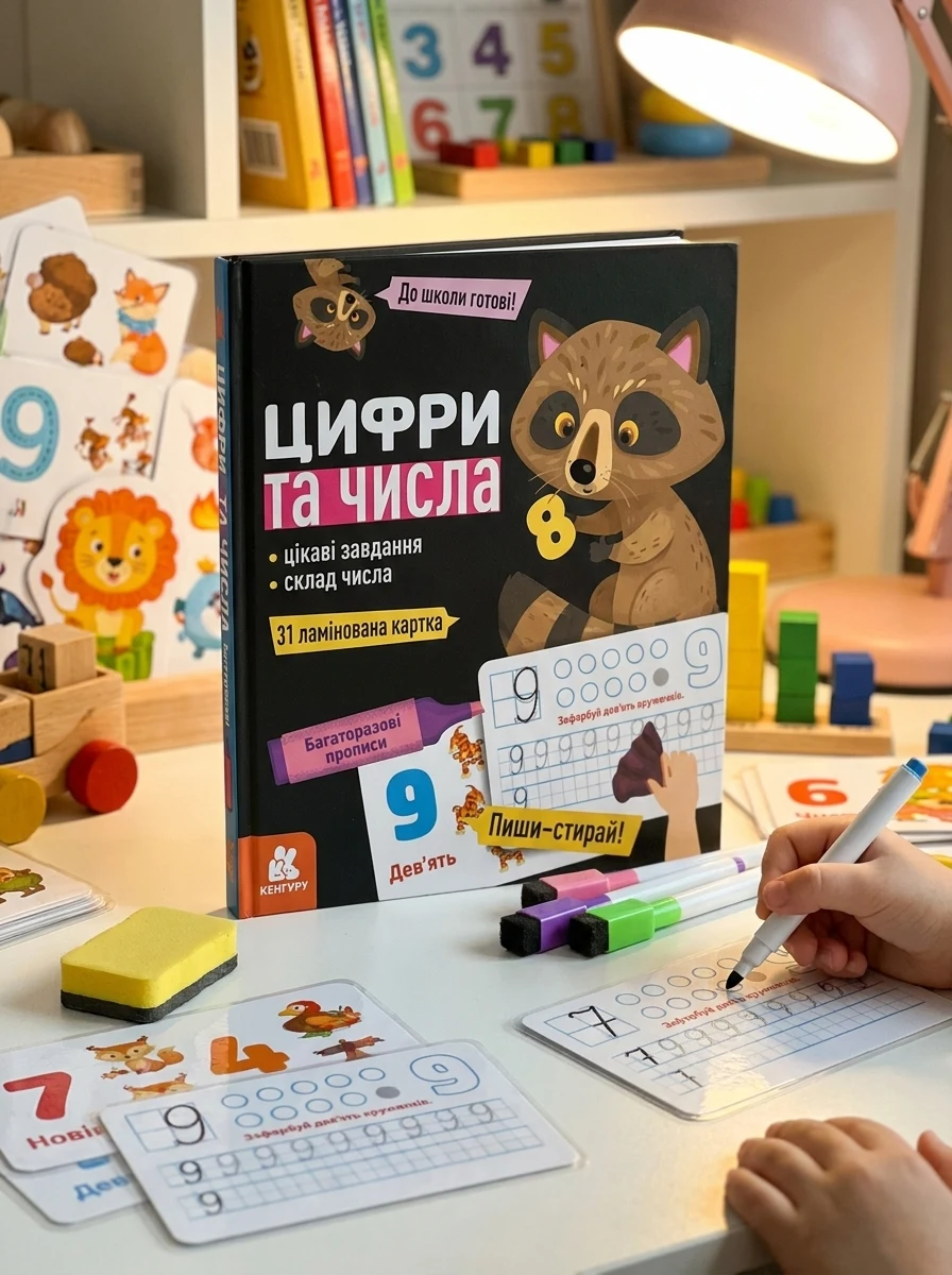 Багаторазові прописи. Цифри та числа — фото 2