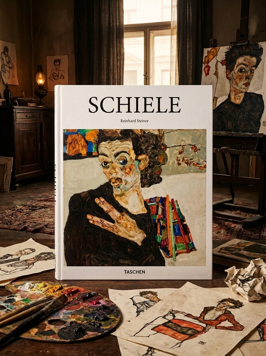 Basic Art. Schiele — Нонфікшн-література іноземними мовами