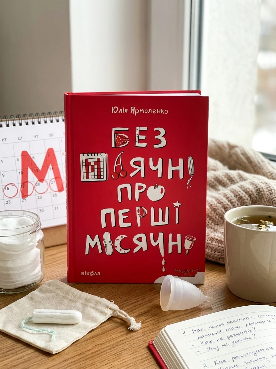 Без маячні про перші місячні | купити книгу онлайн