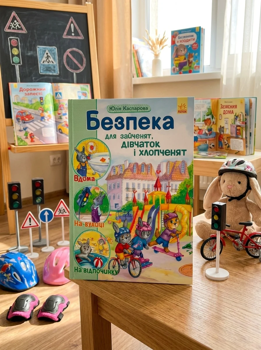 Безпека для зайченят, дівчаток та хлопченят. Вдома. На вулиці. На відщпочинку — фото 2