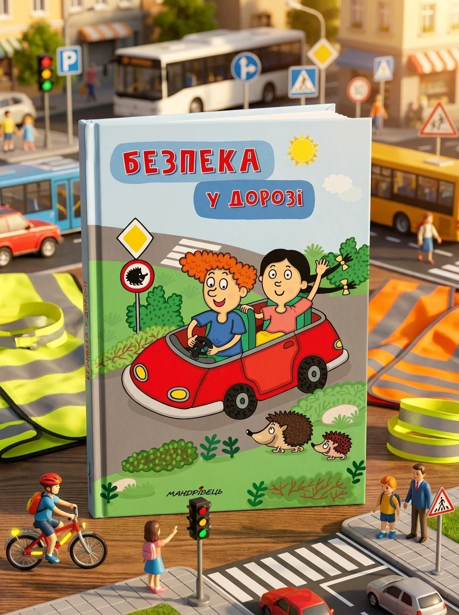 Безпека у дорозі — Розвивальні книги