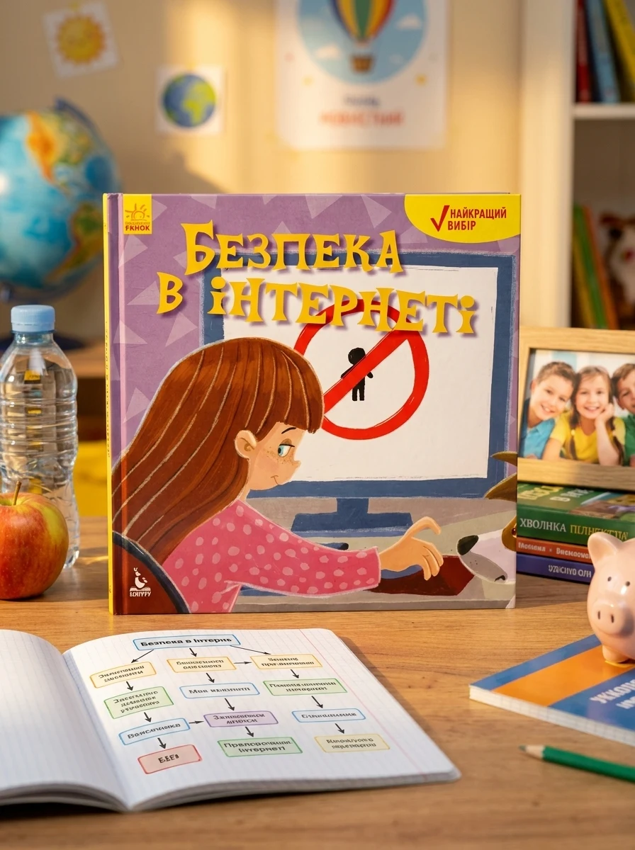 Безпека в інтернеті — Розвивальні книги