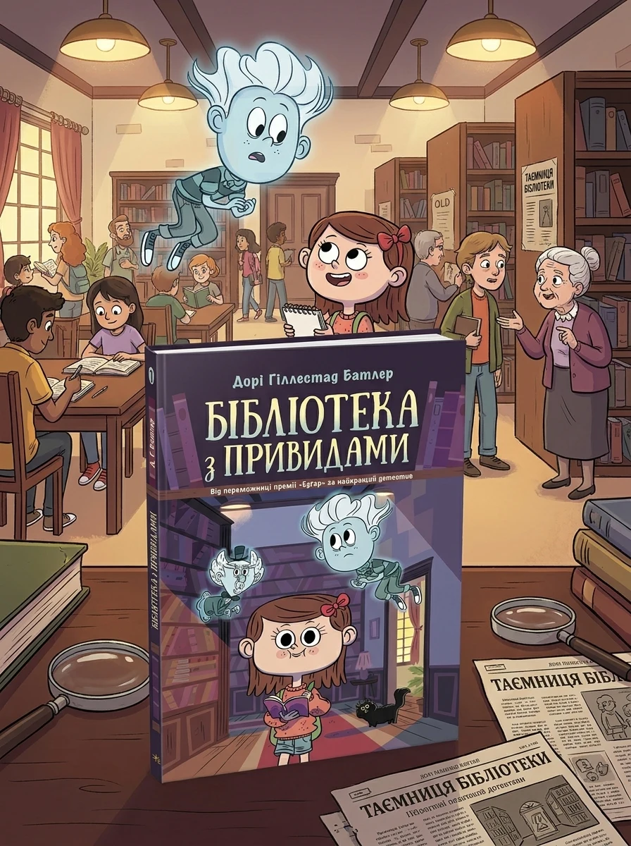 Бібліотека з привидами — Дитяча фантастика