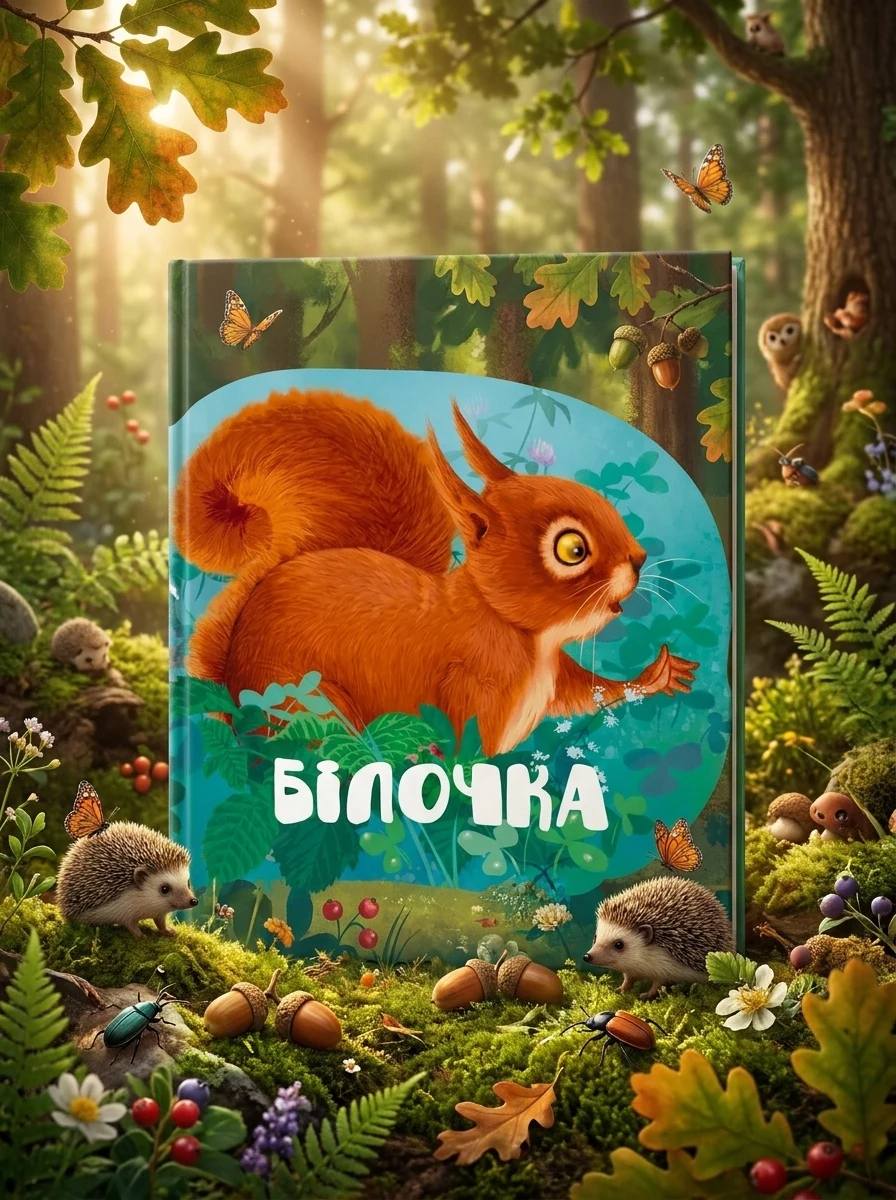 Білочка — Розвивальні книги