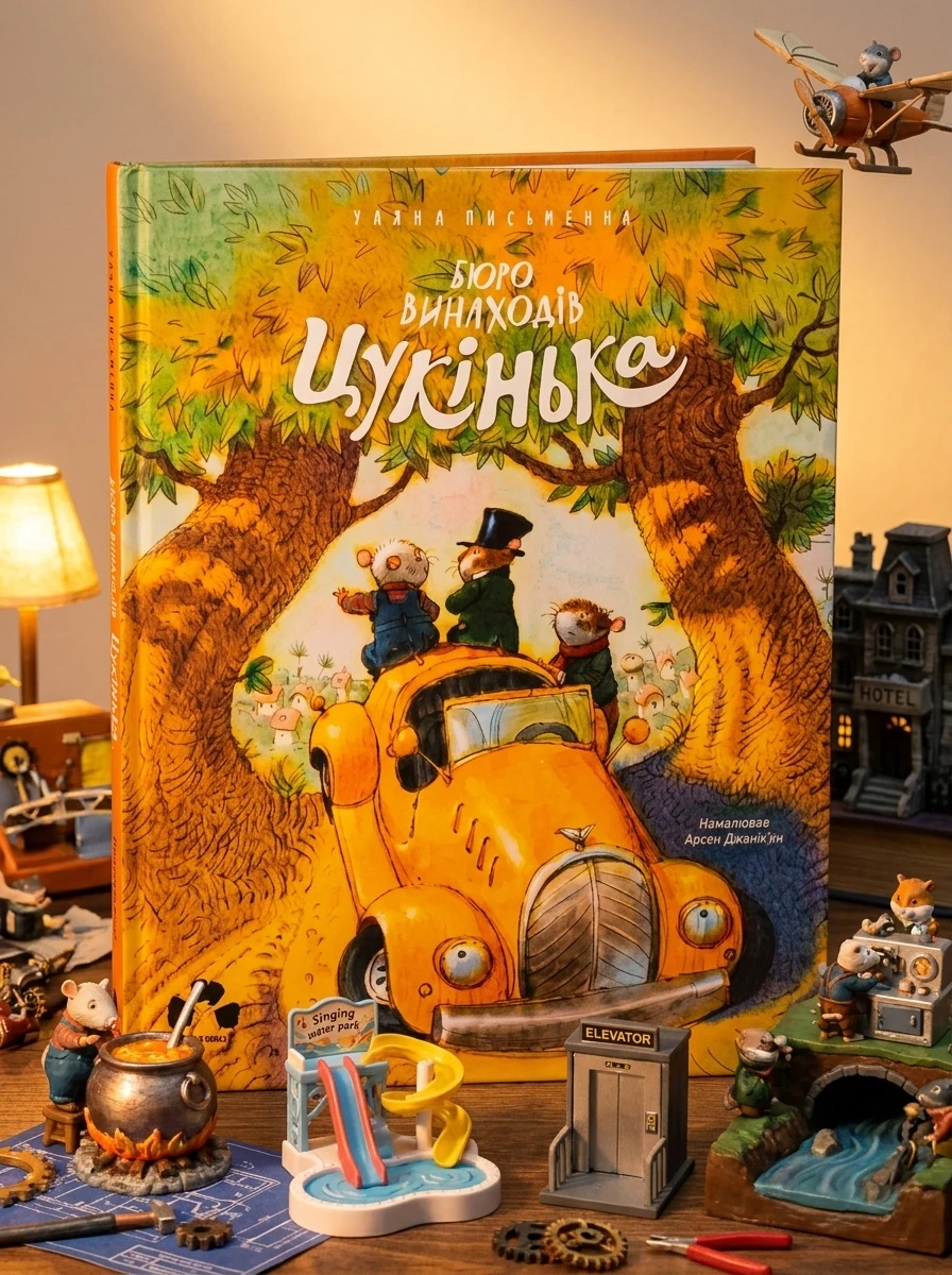 Бюро винаходів Цукінька | купити книгу онлайн