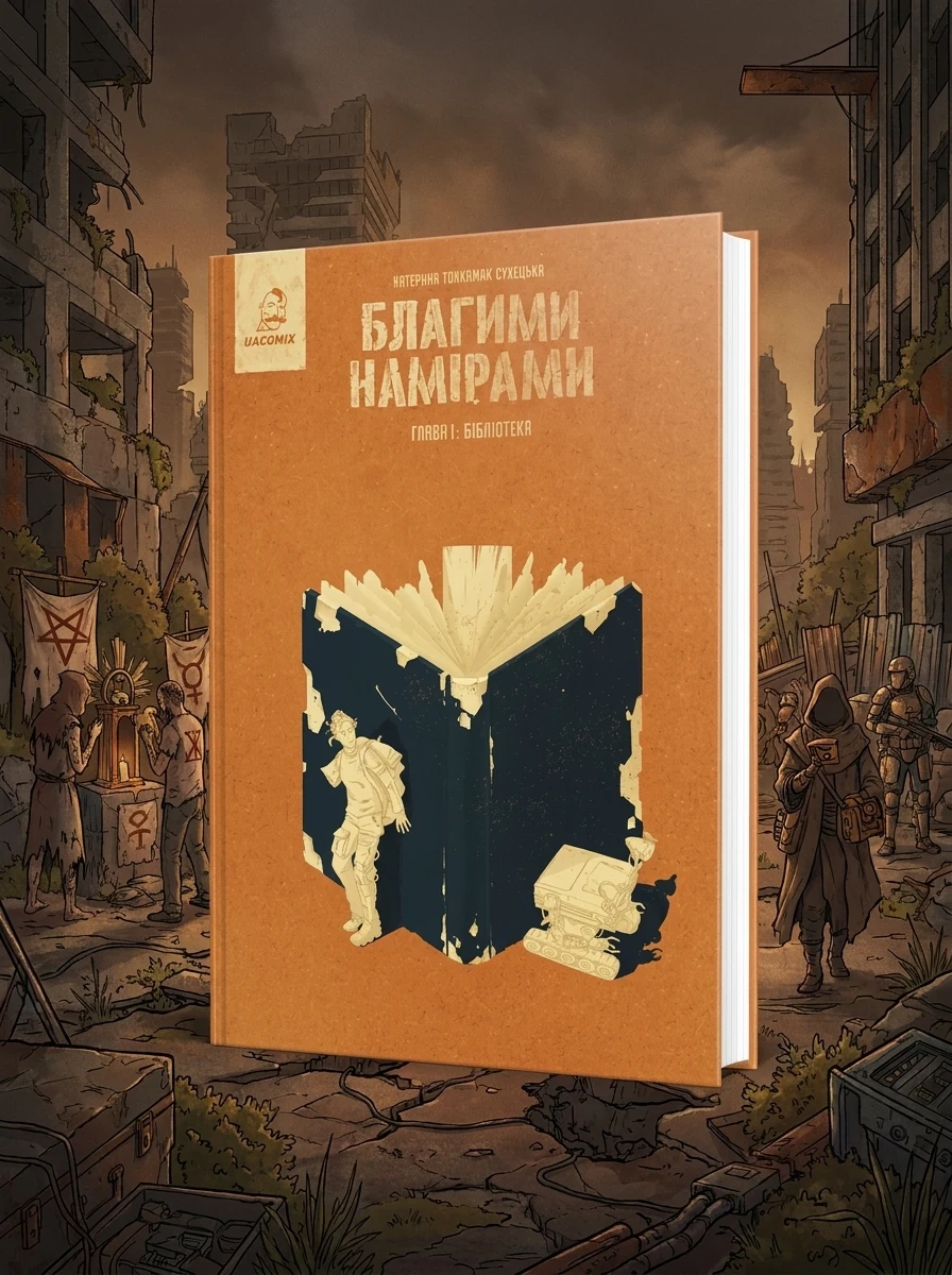 Благими намірами. Глава 1. Бібліотека — Українські комікси