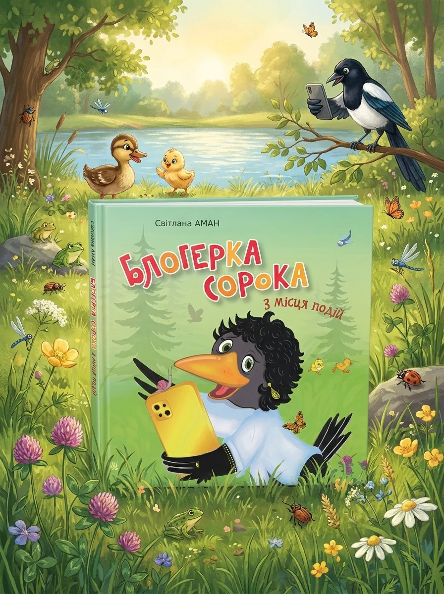 Блогерка сорока з місця подій