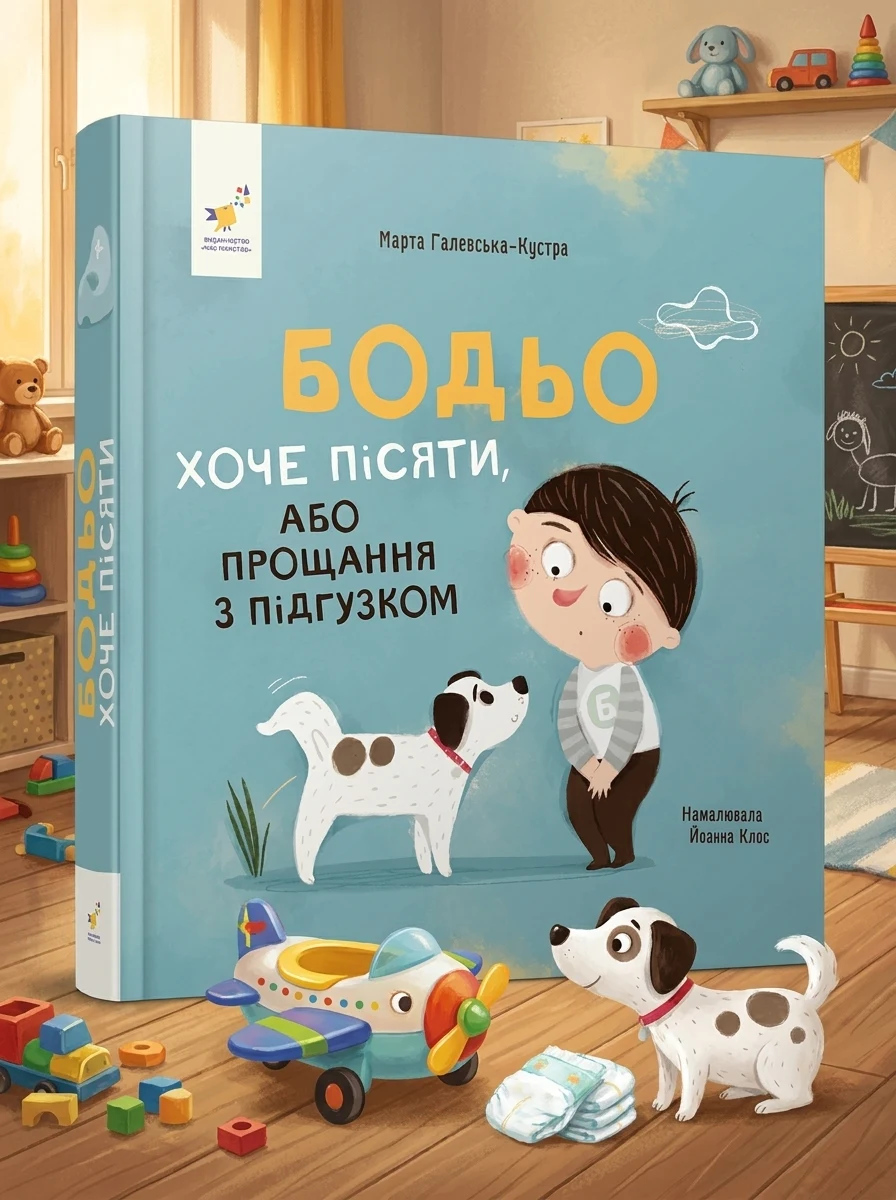 Бодьо хоче пісяти, або Прощання з підгузком — Розвивальні книги