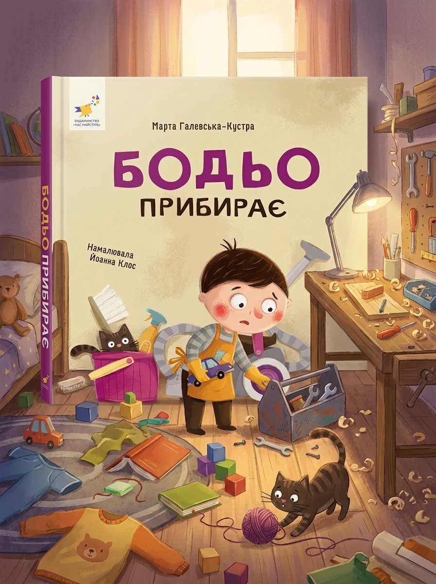Бодьо прибирає