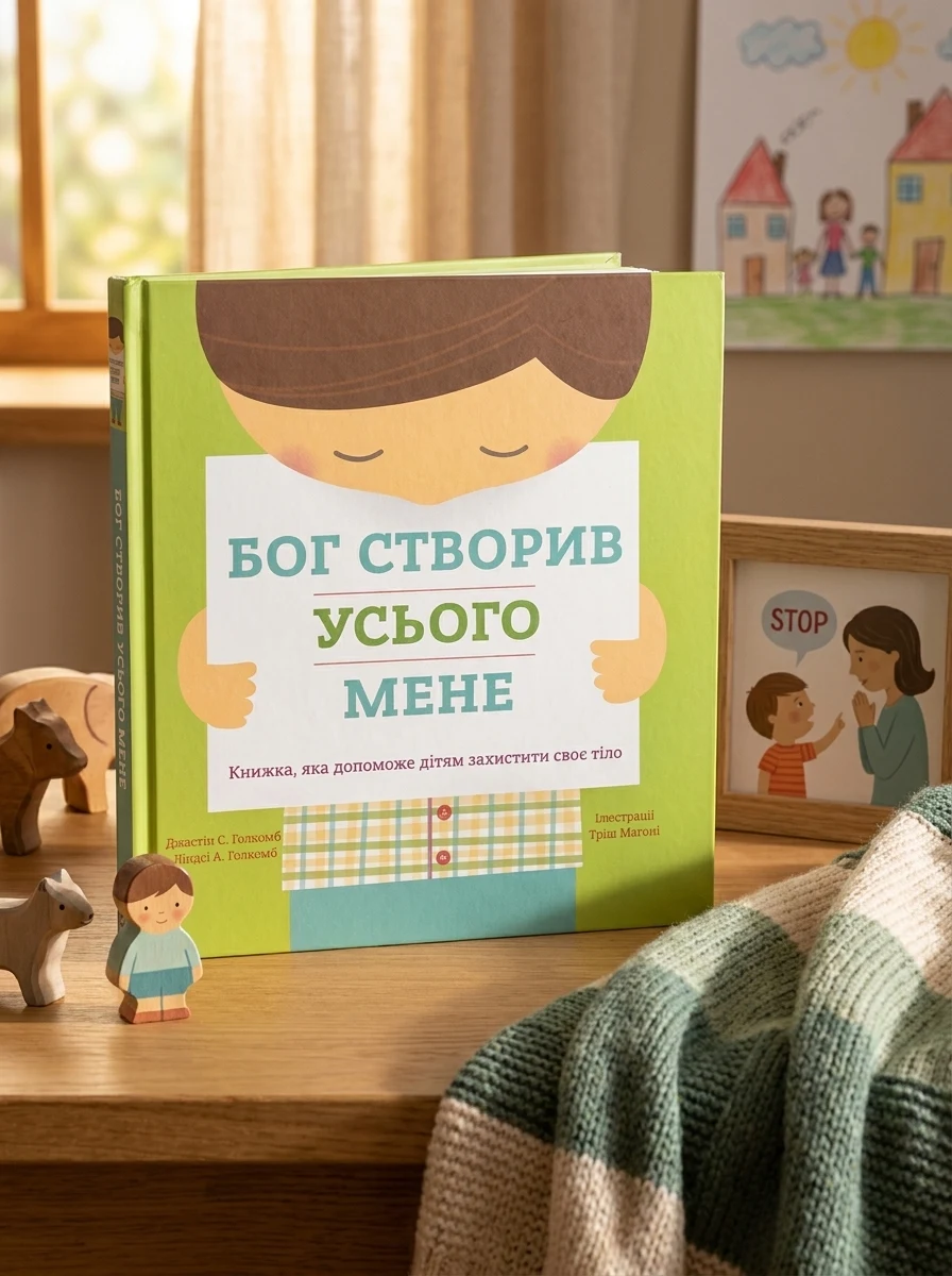 Бог створив усього мене. Книжка, яка допоможе дітям захистити своє тіло