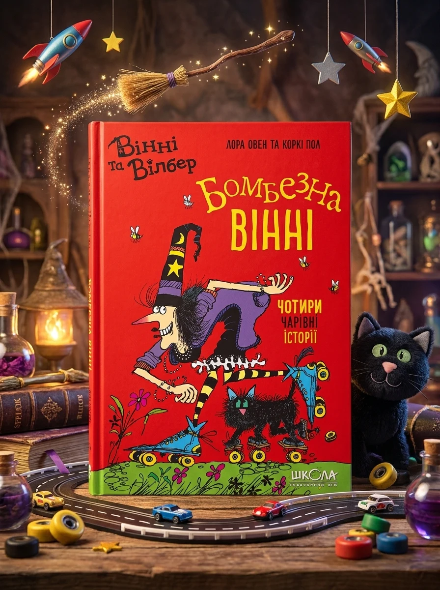 Бомбезна Вінні. Чотири чарівні історії | купити книгу онлайн