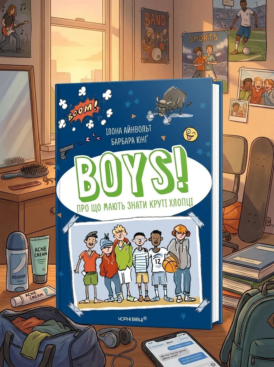 BOYS! Про що мають знати круті хлопці — Підлітковий нонфікшн