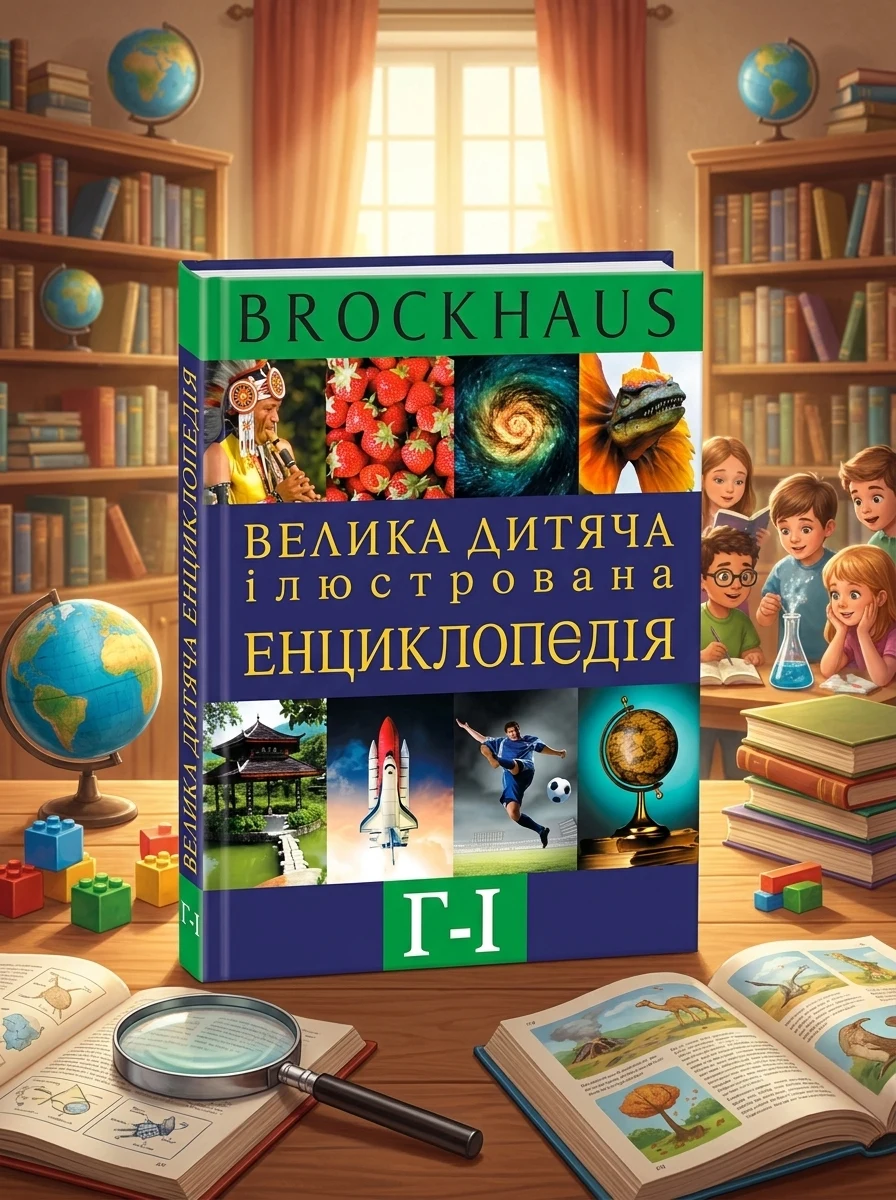 Брокгауз. Велика дитяча iлюстрована енциклопедія. Г-I — Дитячі енциклопедії