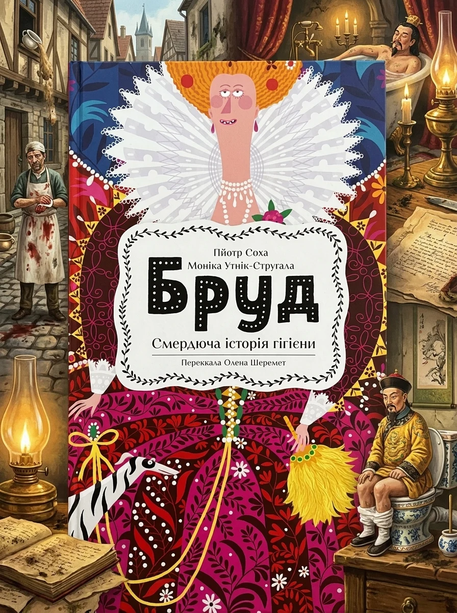 Бруд. Смердюча історія гігієни — Пізнавальні книги для дітей