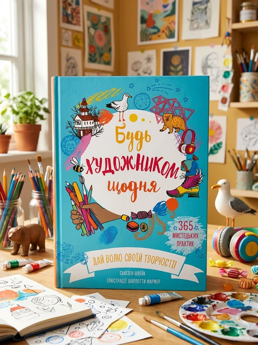 Будь художником щодня — Дитячі подарункові книги