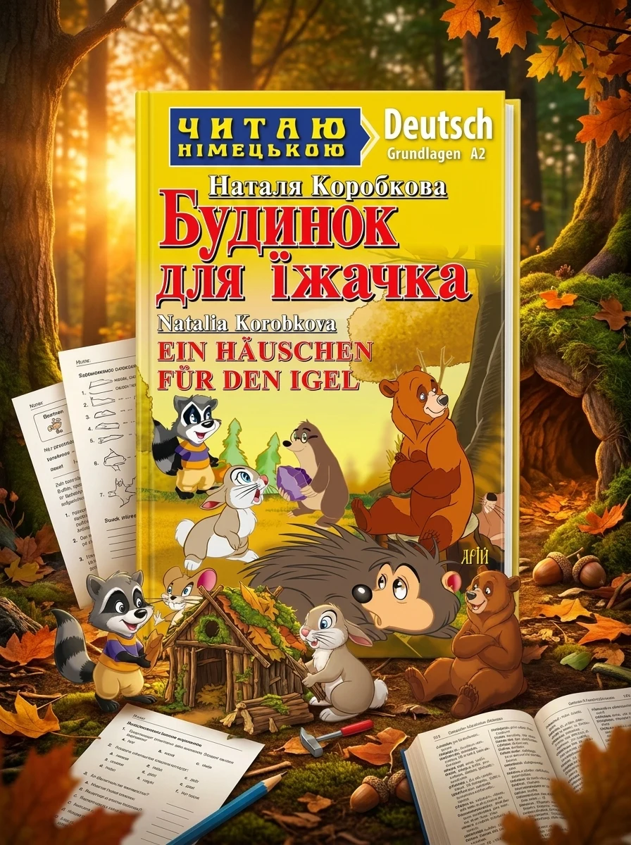 Будинок для їжачка / Ein Hauschen für den Igel