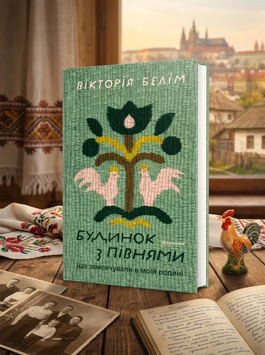 Будинок з півнями