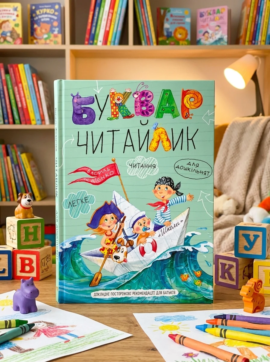 Буквар Читайлик (м'яка обкладинка) — Підготовка до школи
