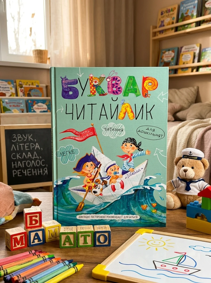 Буквар Читайлик. Від 4,5 років