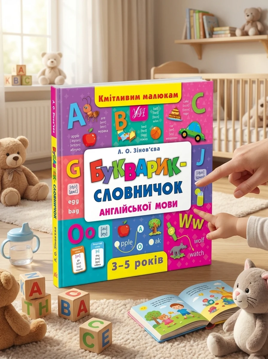 Букварик-словничок англійської мови — Розвивальні книги