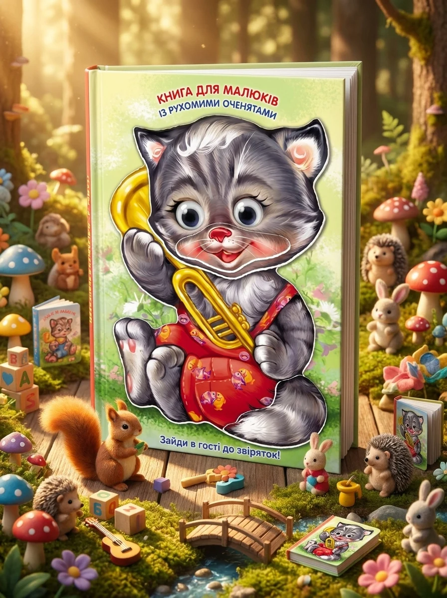 Були собі звірятка. Котик Нявчик — Книги для малят