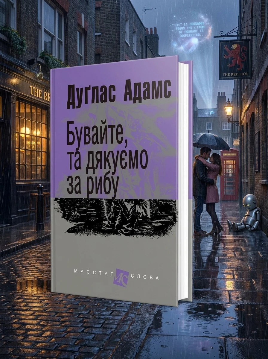 Бувайте, та дякуємо за рибу (Маєстат слова) — Фантастика про космос