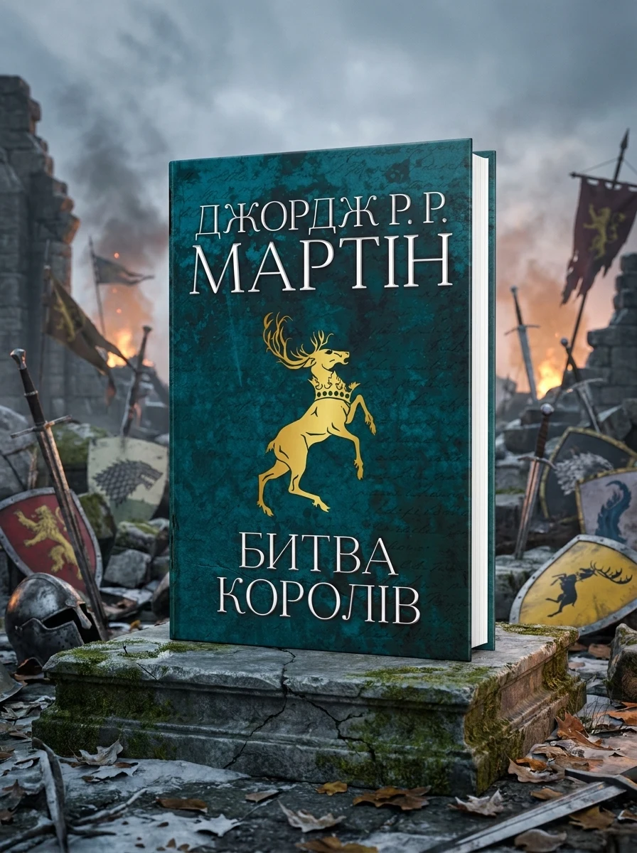 Пісня льоду й полум'я. Битва королів. Книга друга — фото 2