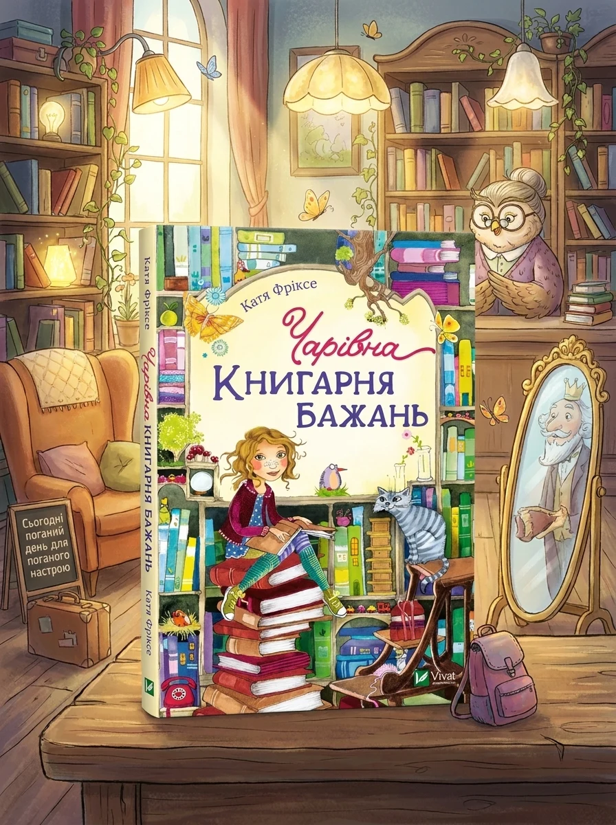 Чарівна «Книгарня бажань» — Підліткове фентезі