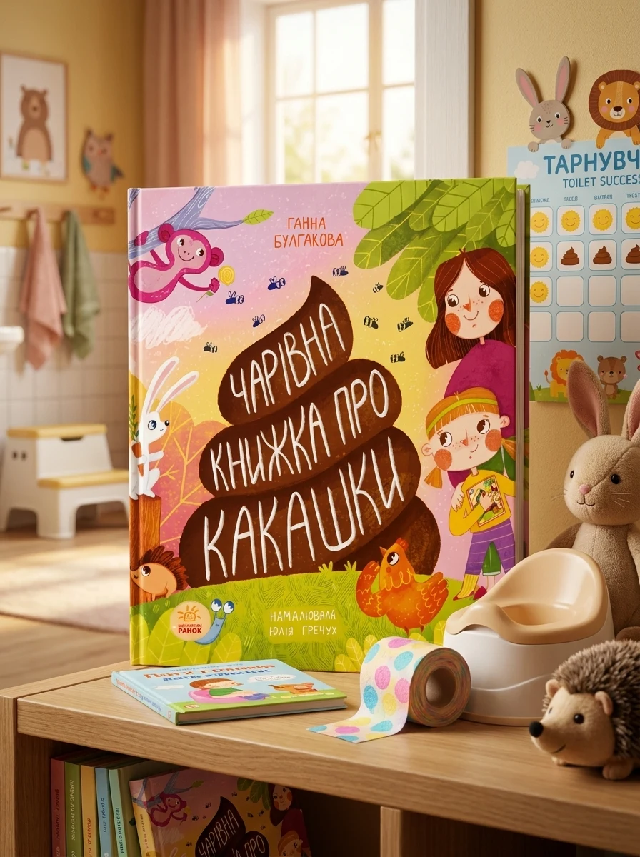 Чарівна книжка про какашки | купити книгу онлайн