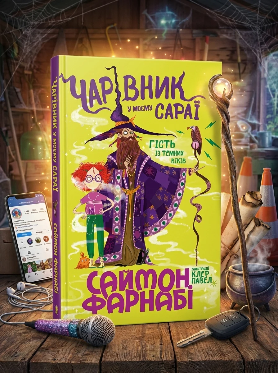 Чарівник у моєму сараї — Дитяча фантастика