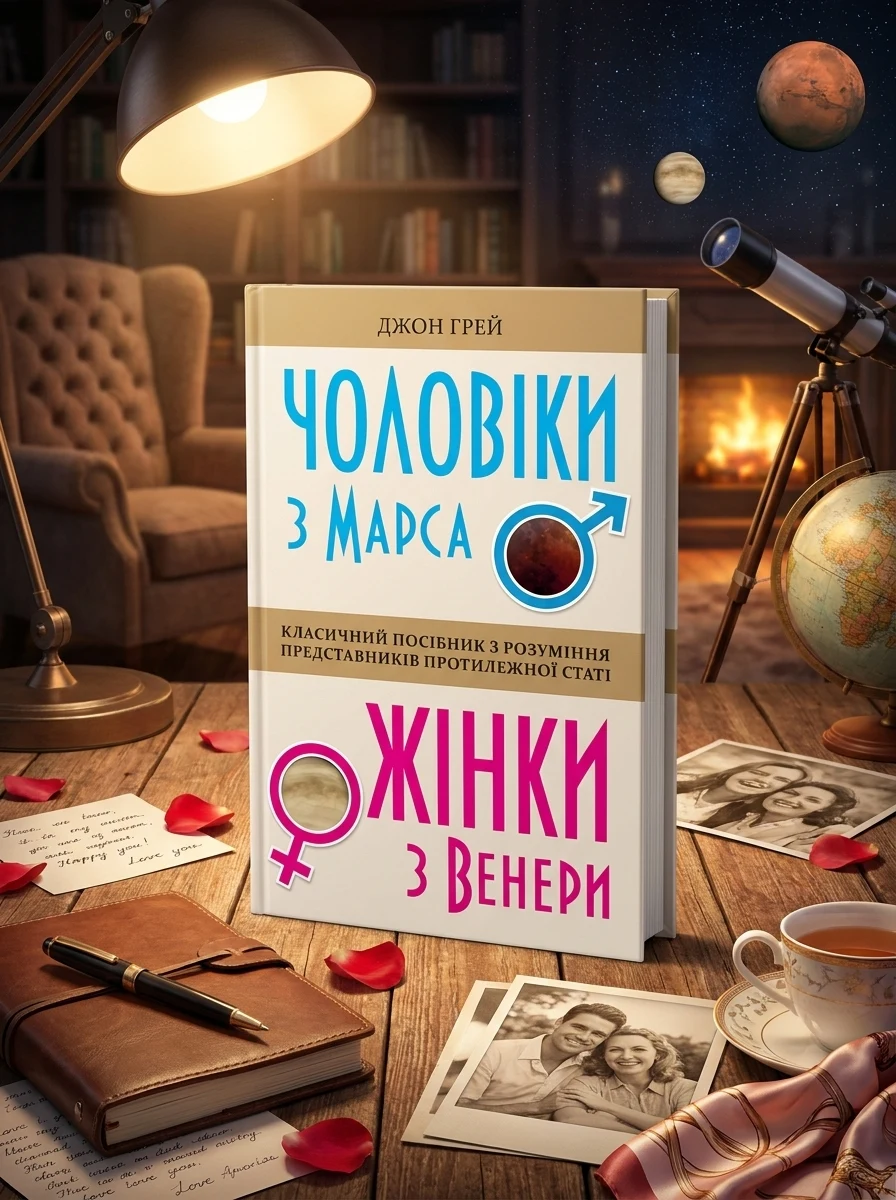 Чоловіки з Марса, жінки з Венери — Саморозвиток та мотивація