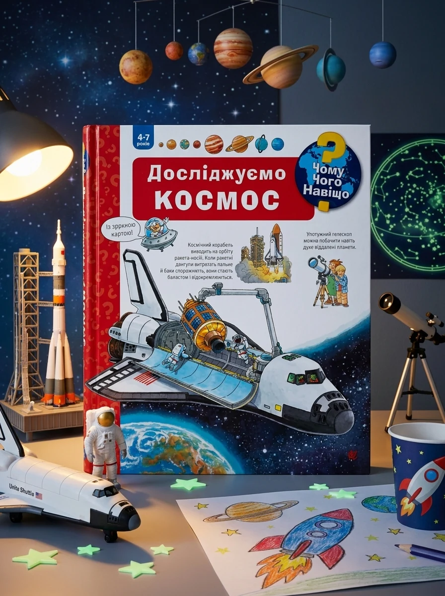 Чому? Чого? Навіщо? Досліджуємо космос. 4-7 років — фото 2