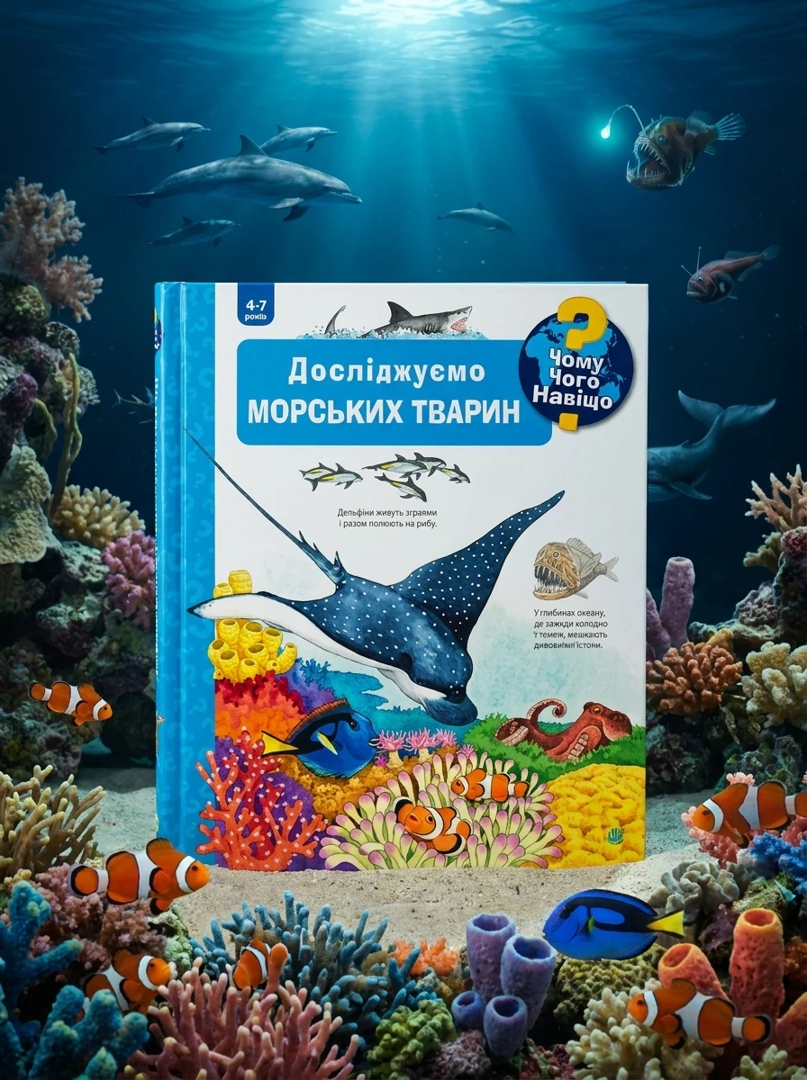 Чому? Чого? Навіщо? Досліджуємо морських тварин. 4-7 років — фото 2