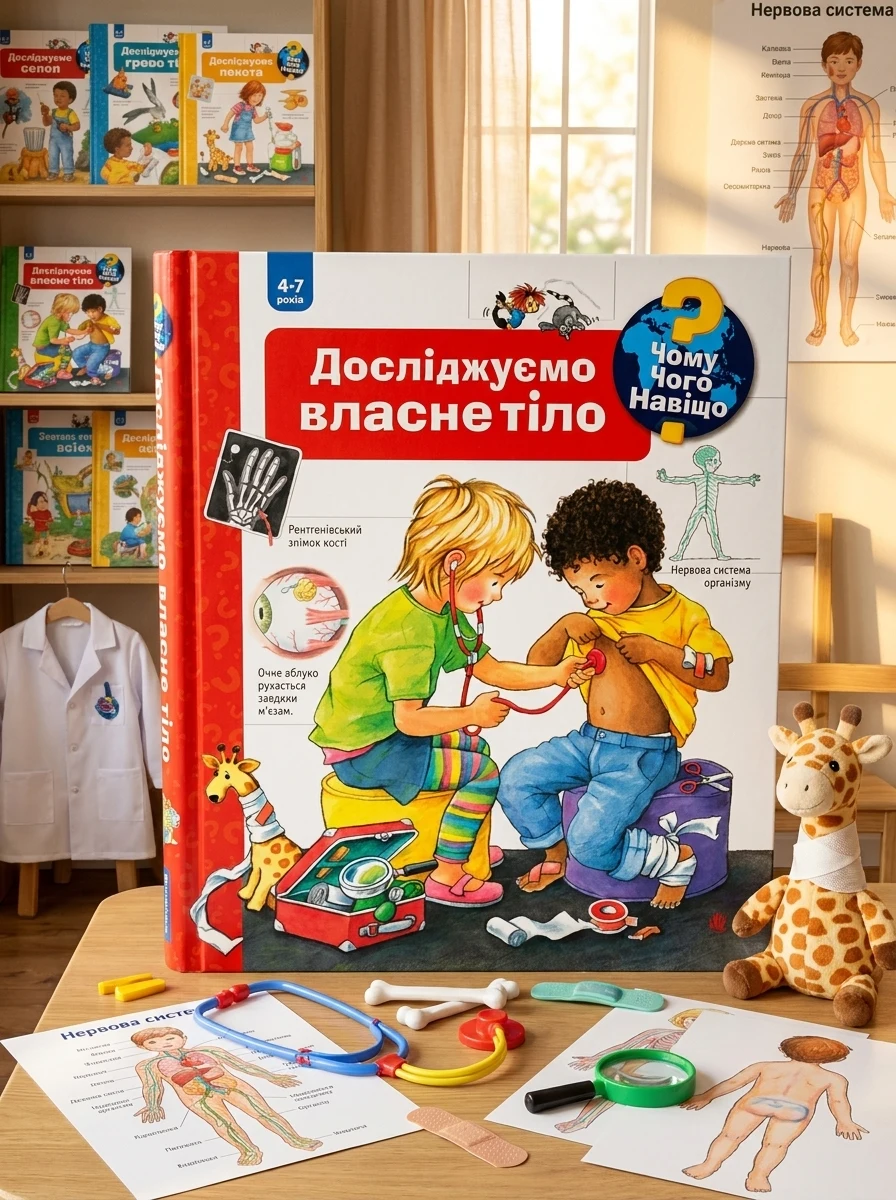 Чому? Чого? Навіщо? Досліджуємо власне тіло. 4-7 років