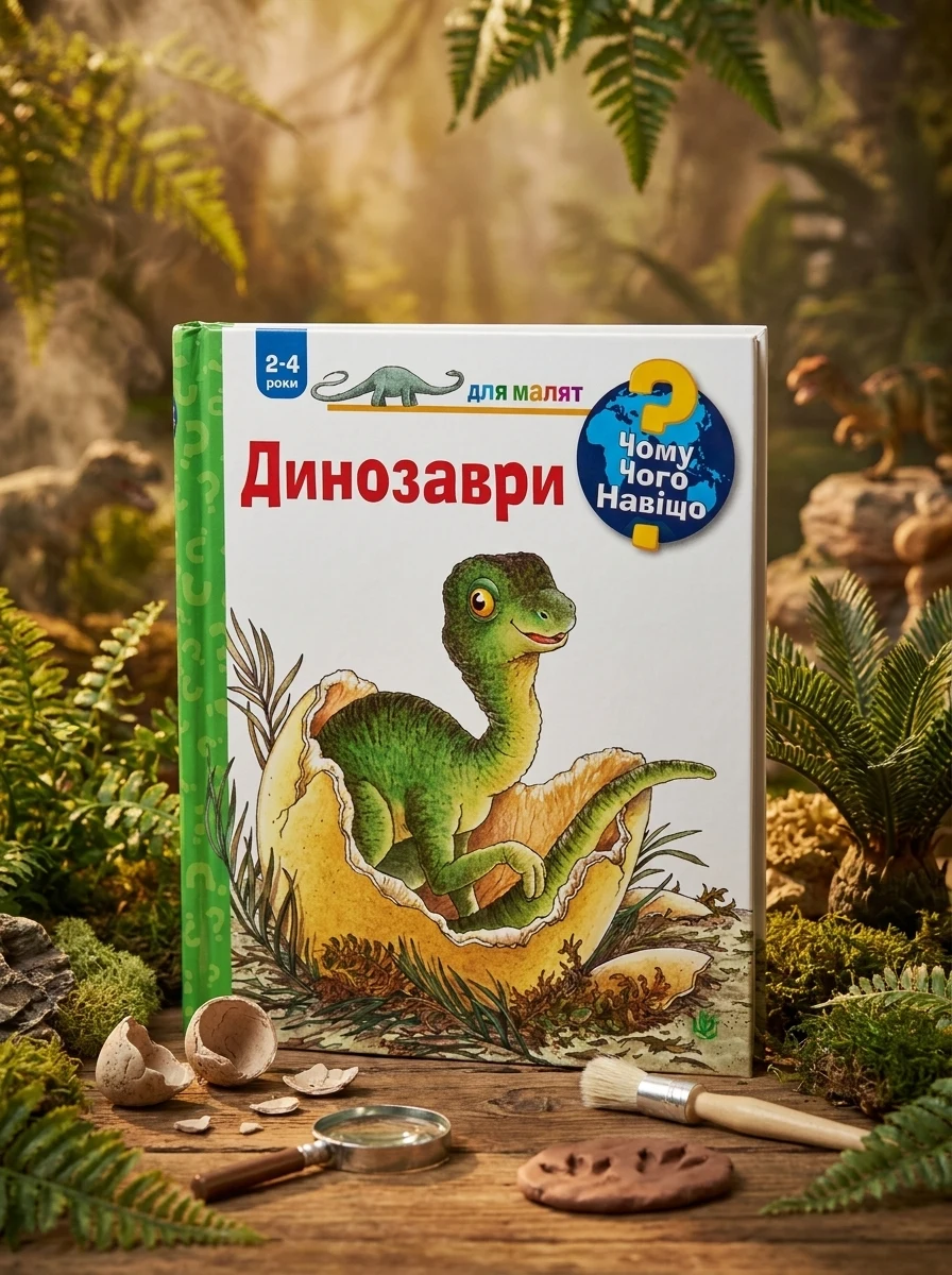 Чому? Чого? Навіщо? Динозаври. 2-4 роки — Дитячі енциклопедії