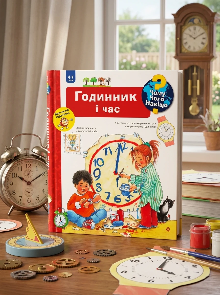 Чому? Чого? Навіщо? Годинник і час. 4-7 років