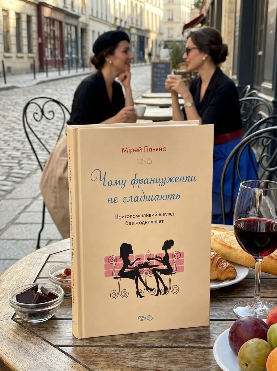 Чому француженки не гладшають. Приголомшливий вигляд без жодних дієт | купити книгу онлайн