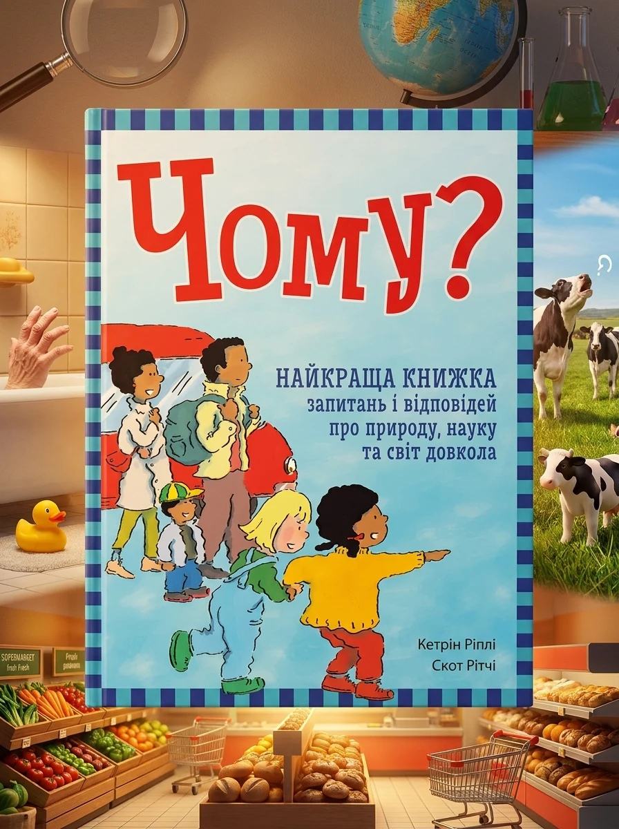 Чому? Найкраща книжка запитань і відповідей про природу, науку та світ довкола — фото 2