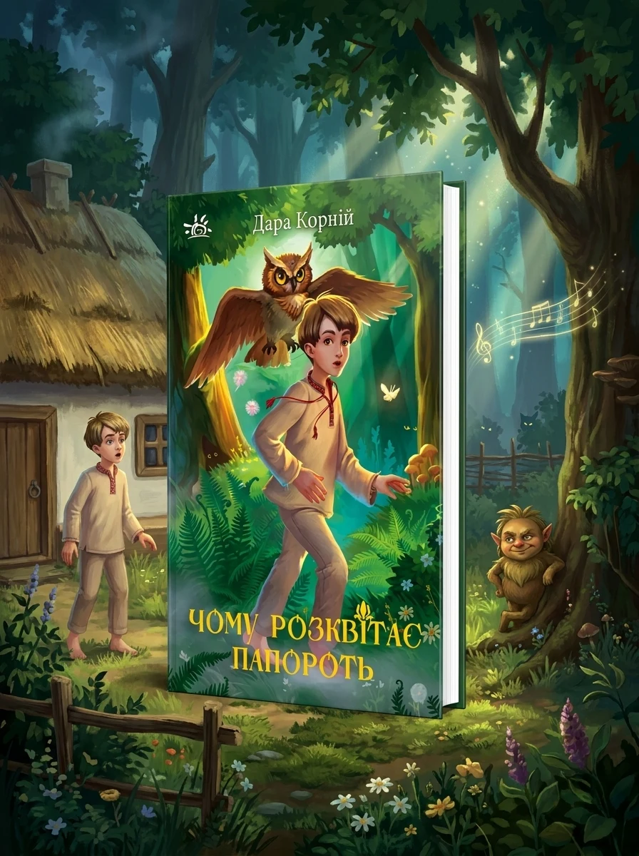 Чому розквітає папороть | купити книгу онлайн