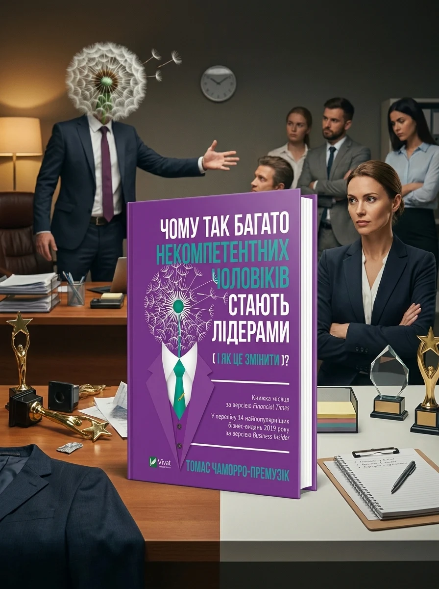Чому так багато некомпетентних чоловіків стають лідерами (і як це змінити)? — Публіцистика та документалістика