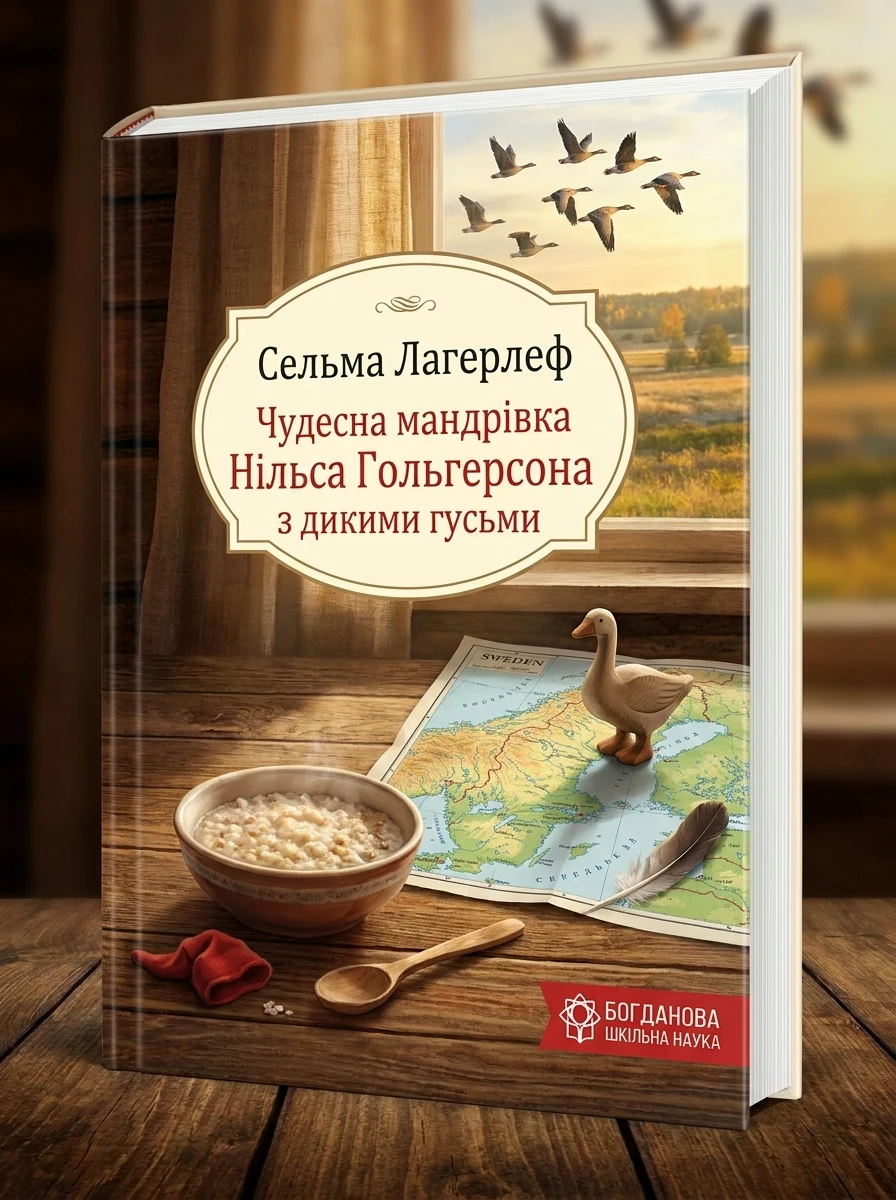 Чудесна мандрівка Нільса Гольгерсона з дикими гусьми — Дитяча фантастика