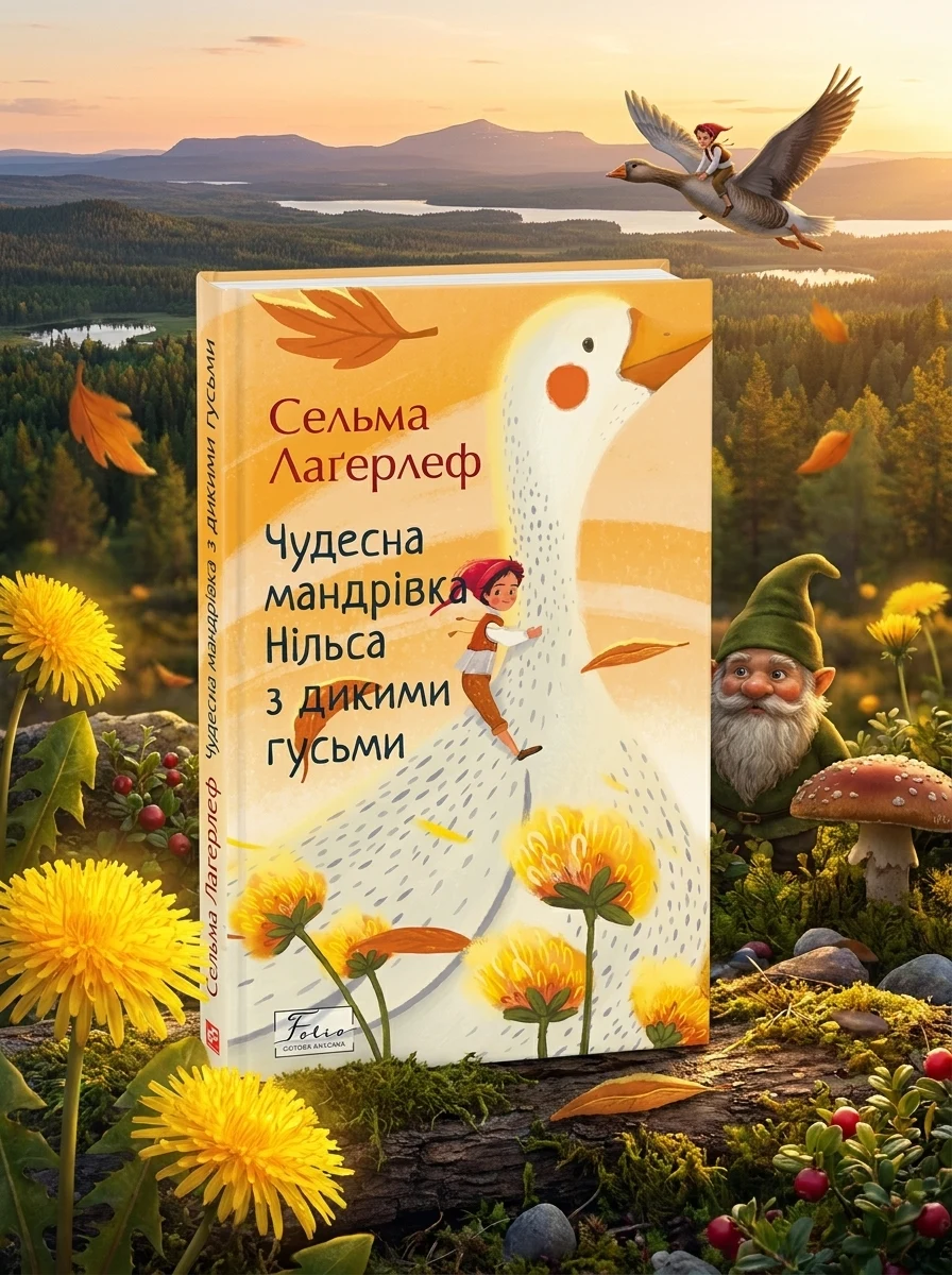 Чудесна мандрівка Нільса з дикими гусьми — Казки