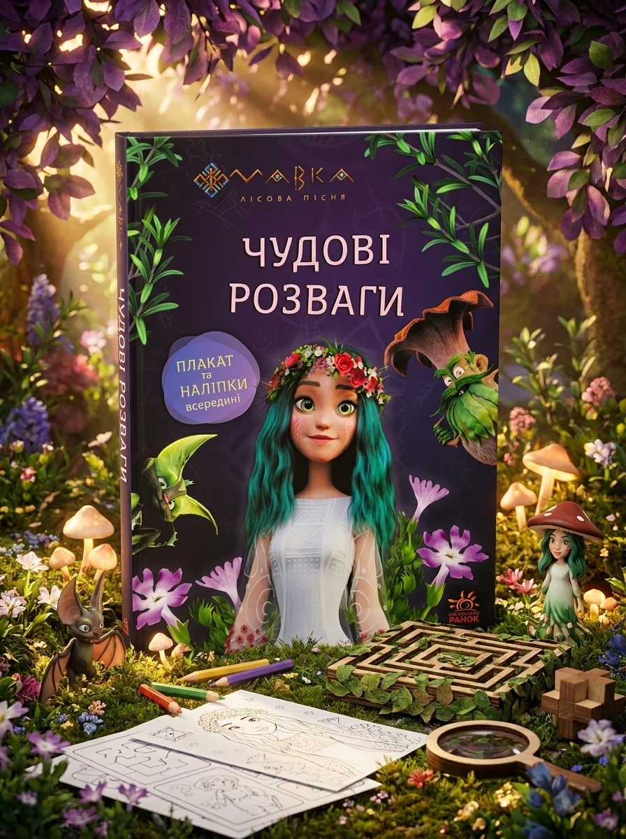 Чудові розваги. Мавка. Подорож у Світ Мавки — Розвивальні книги