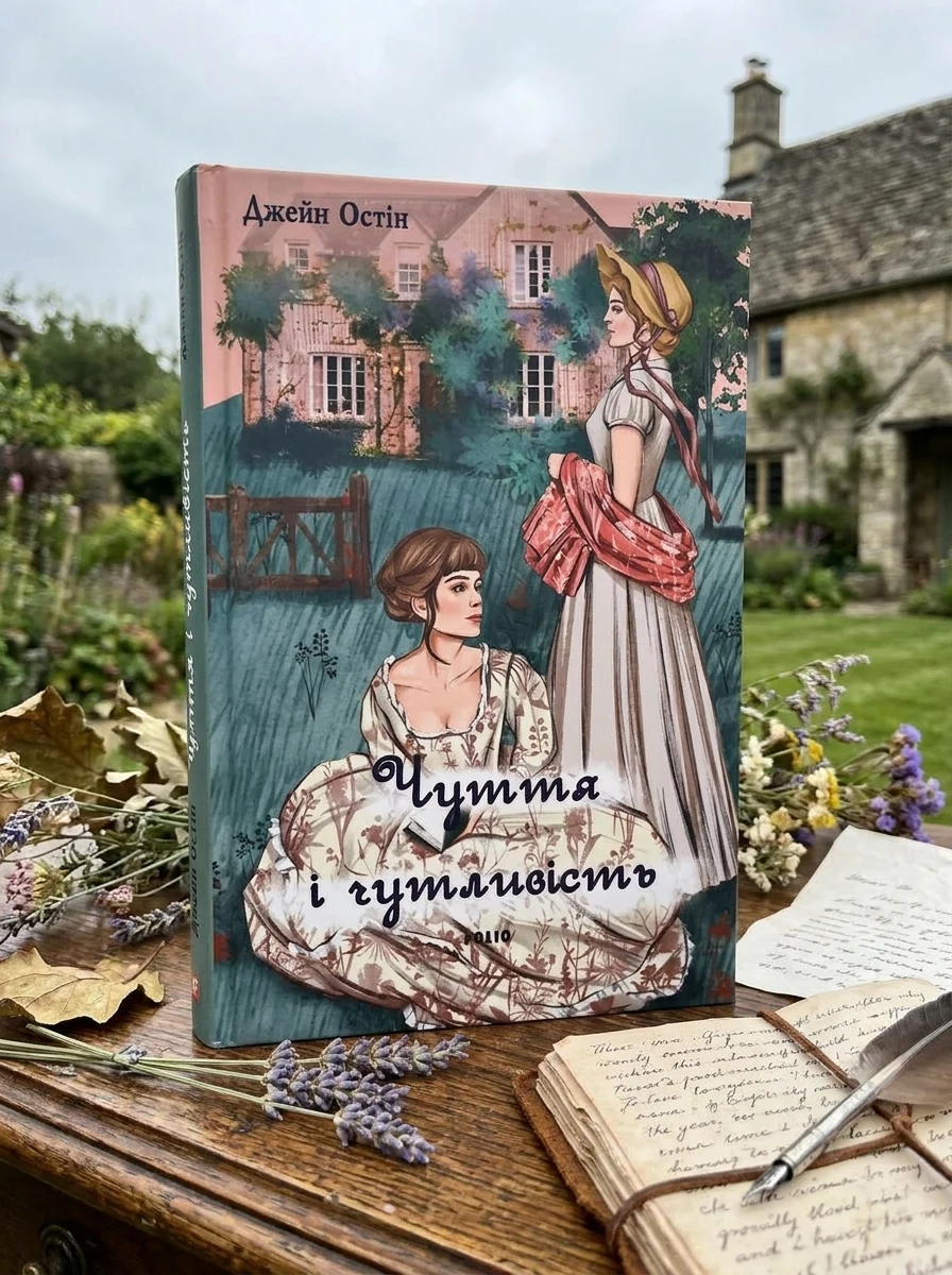 Чуття і чутливість («чоловіча» версія обкладинки) — Класична зарубіжна проза