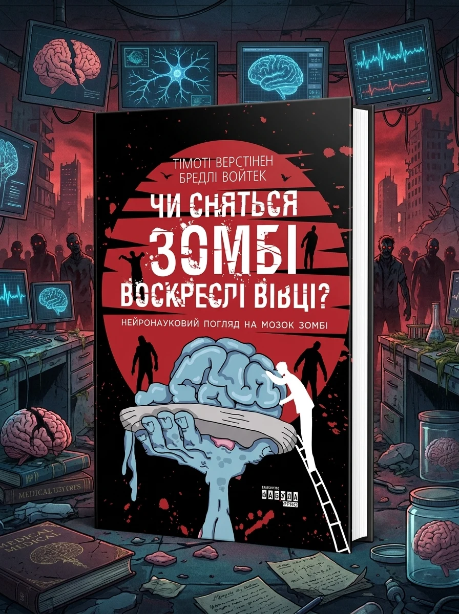 Чи сняться зомбі воскреслі вівці? Нейронауковий погляд на мозок зомбі — Науково-популярні книги