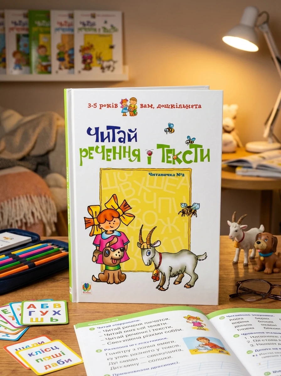 Читай речення і тексти. Читаночка №2 — фото 2