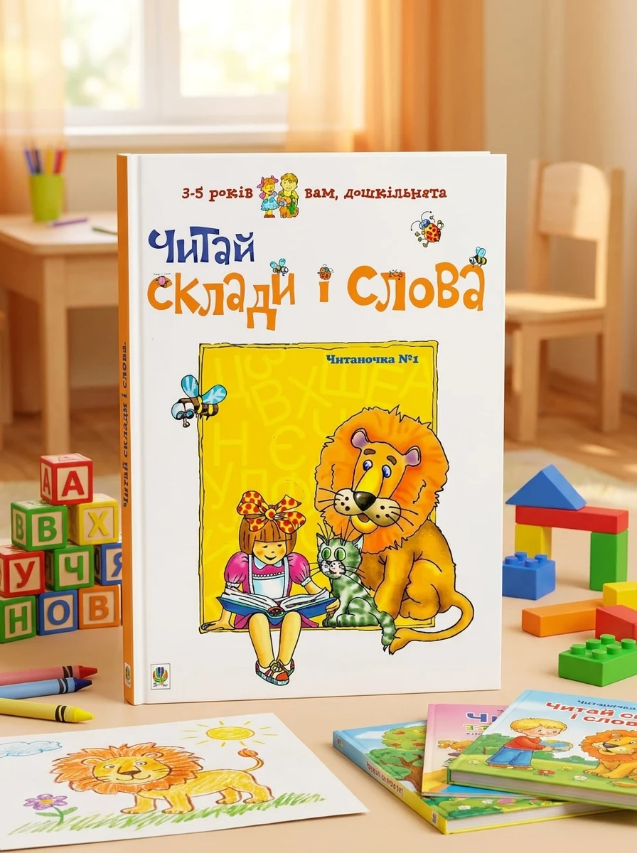 Читай склади і слова. Читаночка №1 — фото 2