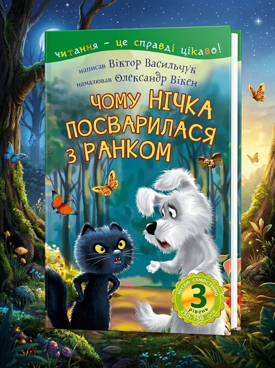 Читаю самостійно. Чому Нічка посварилася з Ранком — фото 2