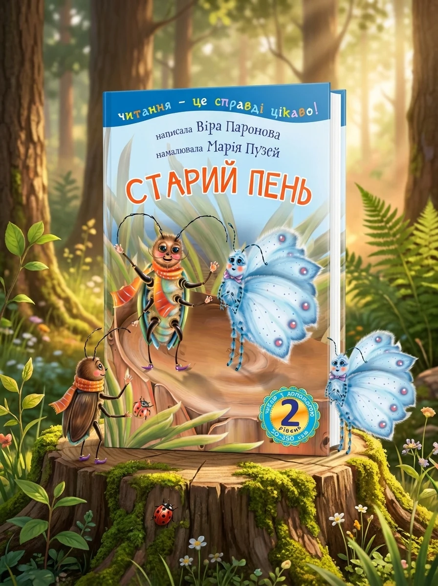 Читаю з допомогою. Старий пень — Казки